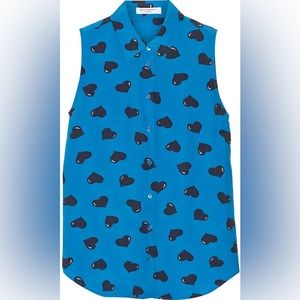 Equipment Colleen printed washed-silk shirt